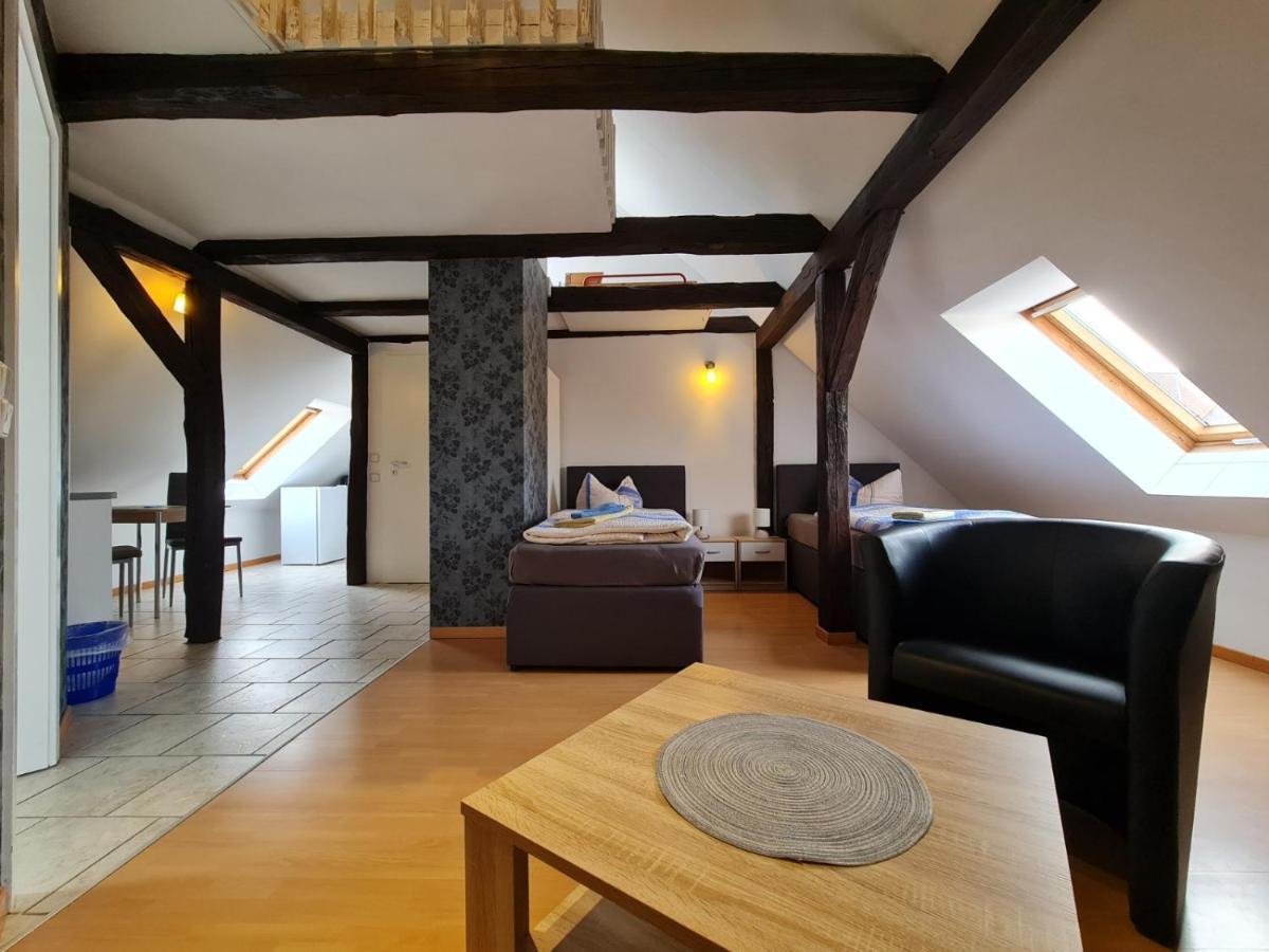 Pension Zum Holzwurm Виттенберге Экстерьер фото