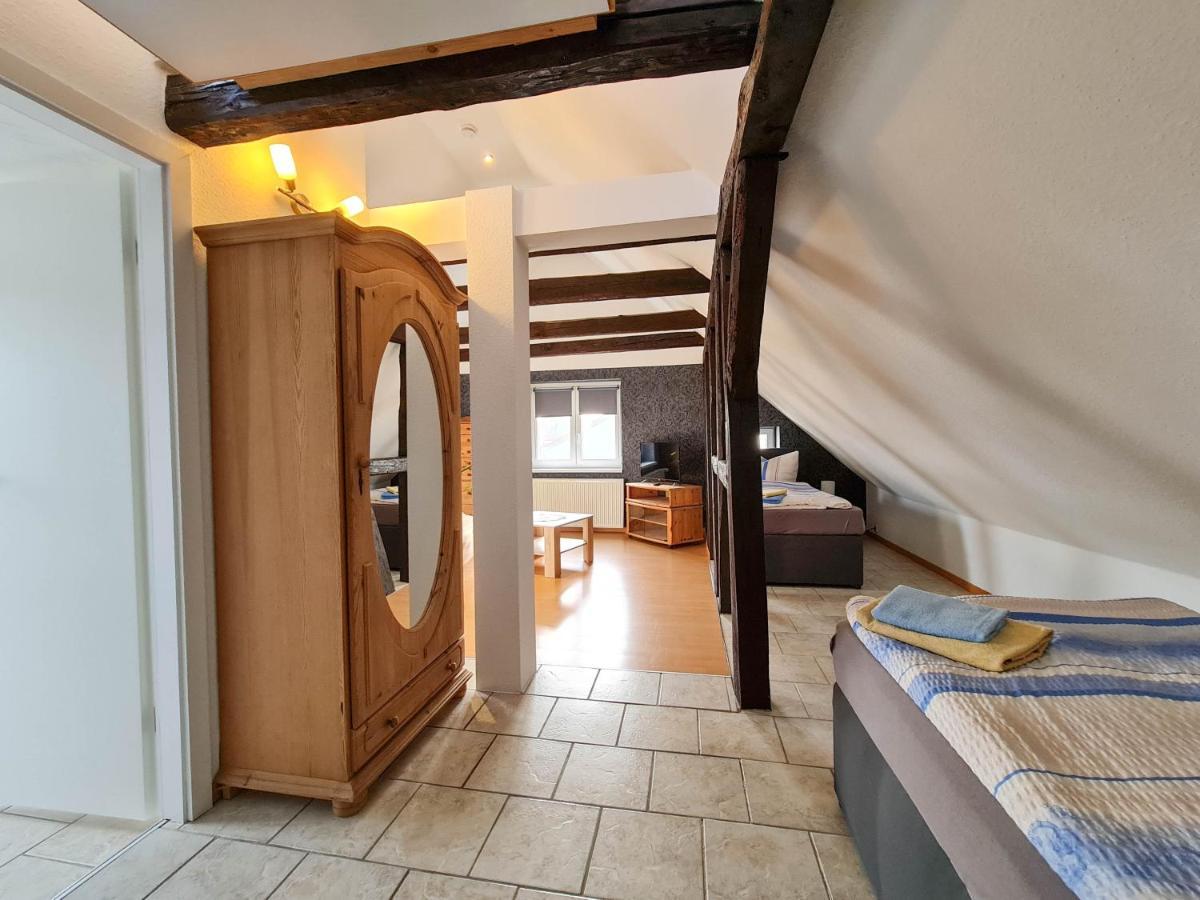 Pension Zum Holzwurm Виттенберге Экстерьер фото