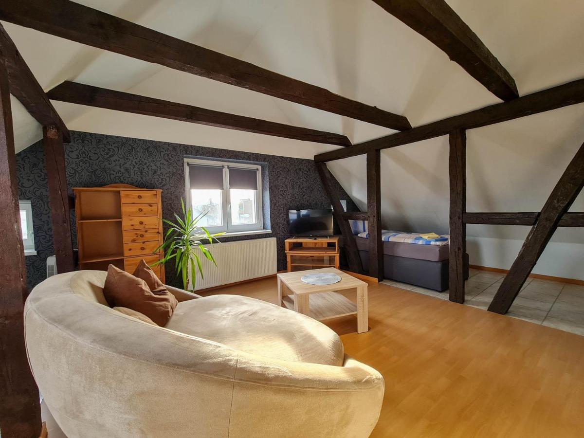 Pension Zum Holzwurm Виттенберге Экстерьер фото